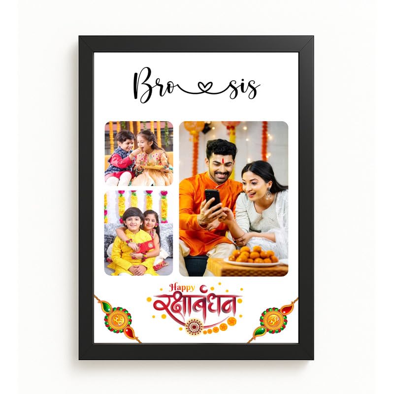 Rakhi collage frame