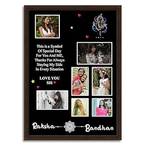 Rakhi collage frame