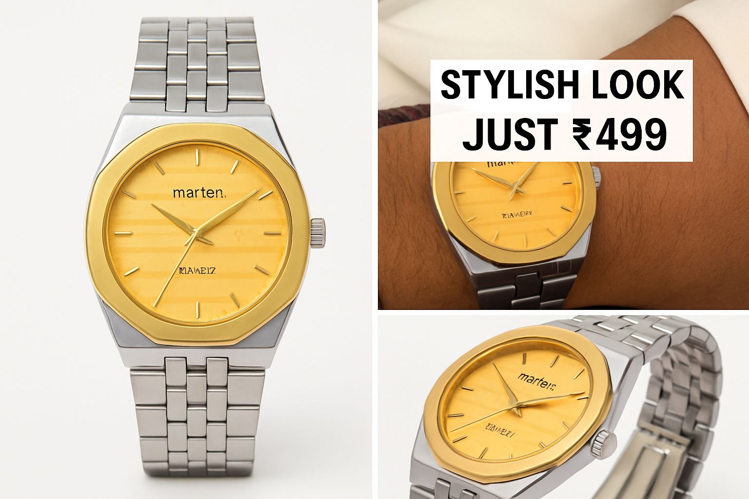 Marten Men's Analog Chain Watch