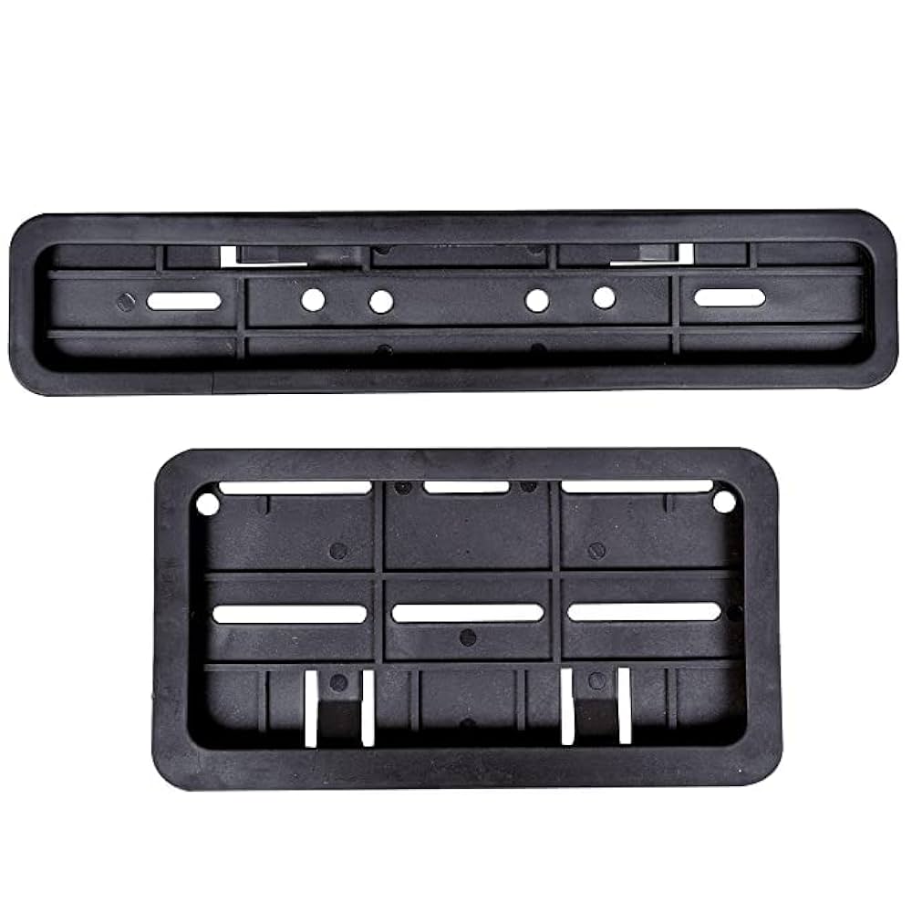 Auto Pearl Plastic Bike Registration License Plate Frame Holder, Bike Protective Frame License Plate Covers Holders Compatible with- Ather 450