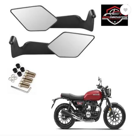 Autoinnovation Blind Spot Mirror for Bikes – Universal Fit for Honda, KTM, Suzuki, Yamaha (Left & Right)