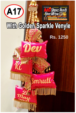 Lehenga Latkan with Name heavy and unique