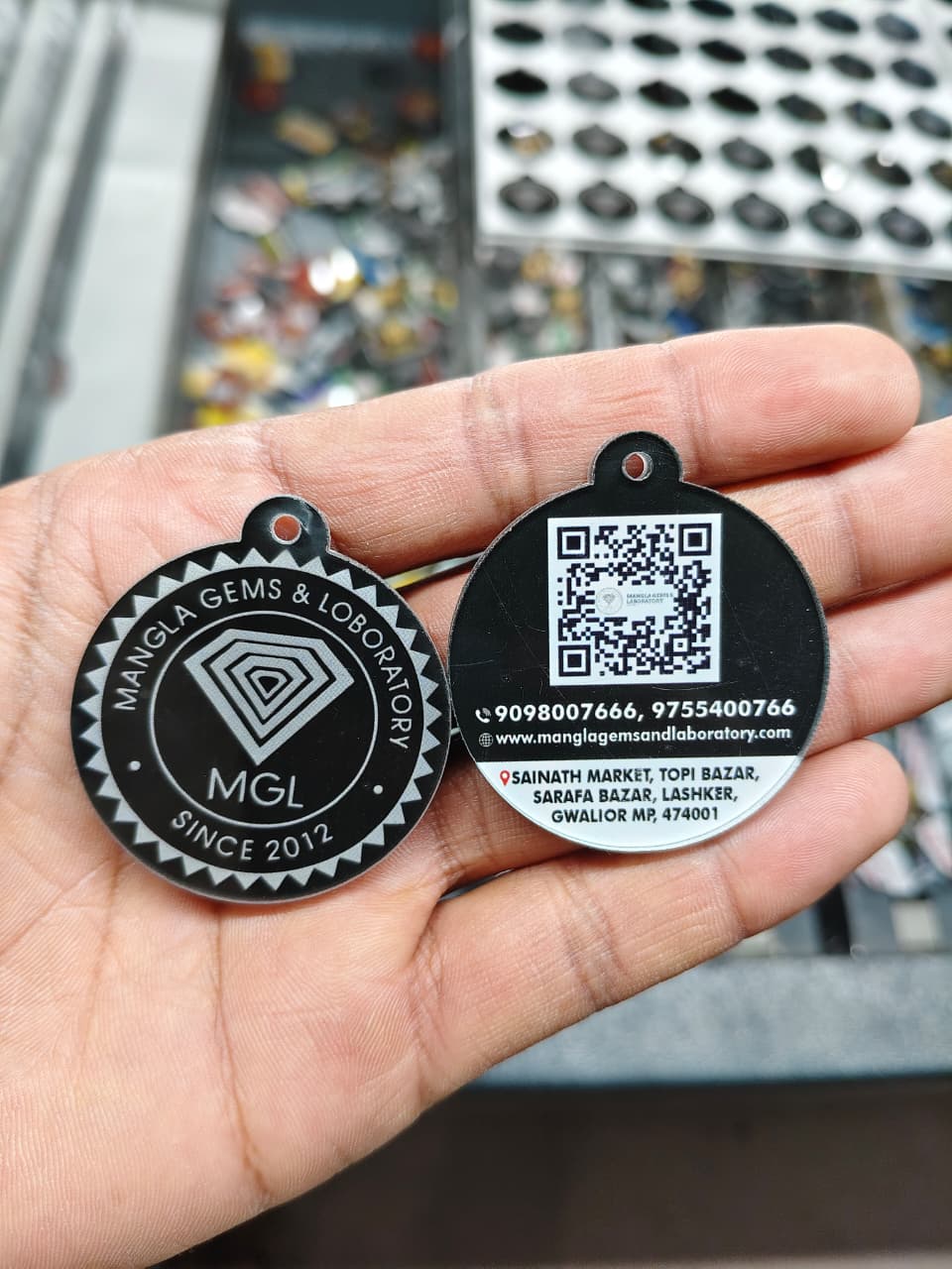 Custom Acrylic Promotional Keychains – Durable, Vibrant & Personalized Business Tags