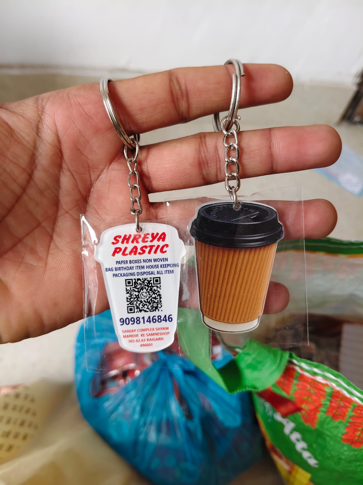 Custom Acrylic Promotional Keychains – Durable, Vibrant & Personalized Business Tags