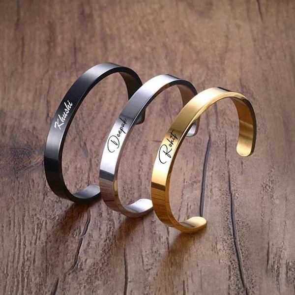 Personalised Cuff Bracelet