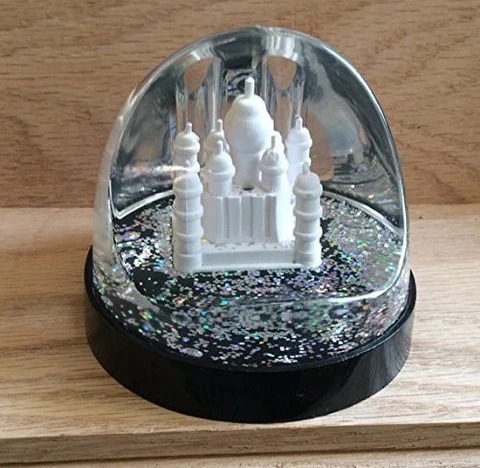 Showpiece Water World Taj Mahal Home Decoration