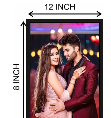 Eternal Love: Custom Wedding Milestone Wall Frame