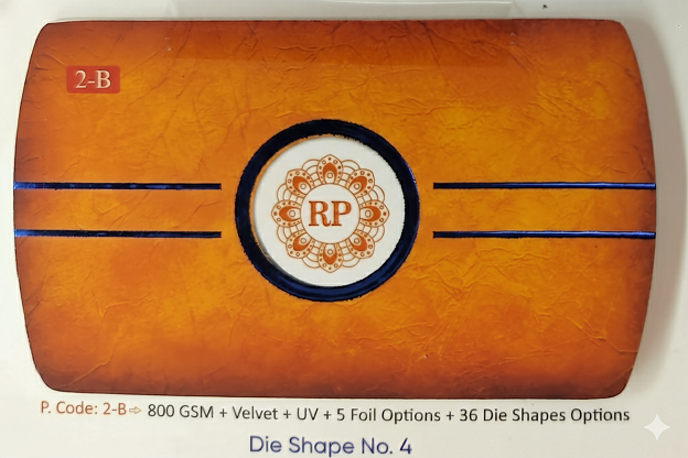 Premium 800 GSM "Raina Paoirse" Barrel Die-Cut Visiting Card - 500pcs