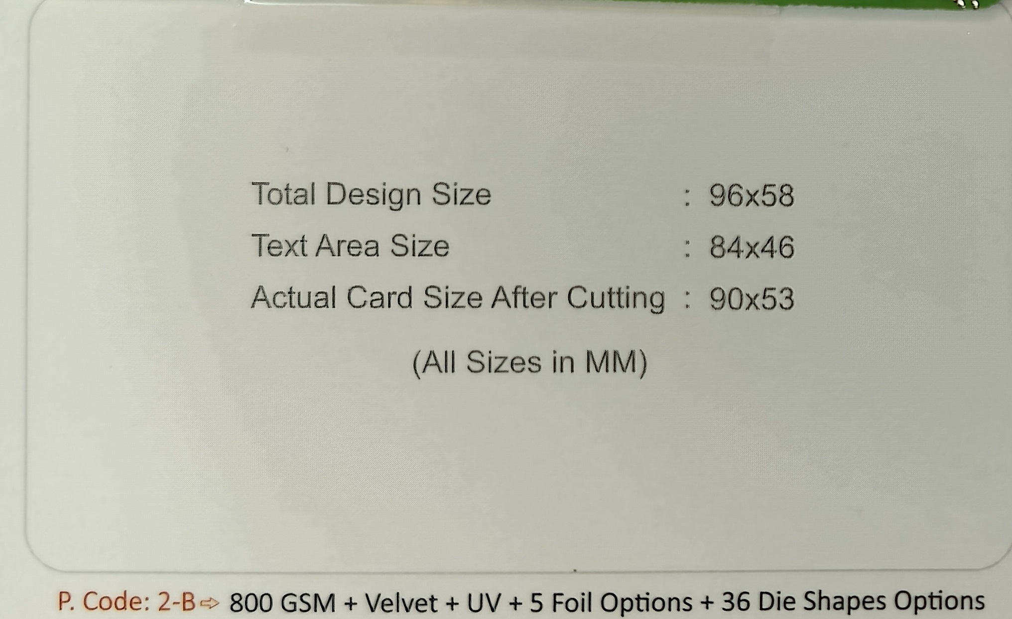 Custom Sneaker-Shape Die-Cut Business Card – Footwear Edition (Die Shape No. 17) - 500pcs