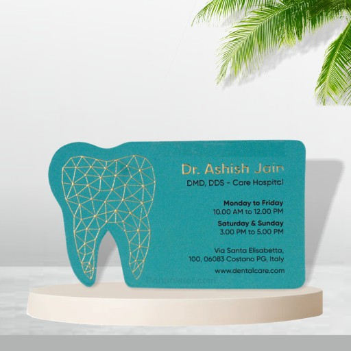 Dental Shop Visiting Card