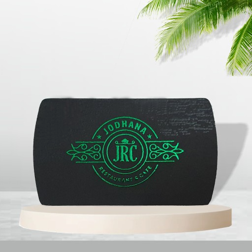 Premium Gold Foil Velvet Finish Die-31 Visiting Card 800 GSM