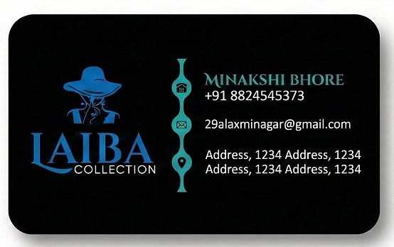 Emerald Boutique Elite – Premium Matte Black Business Card