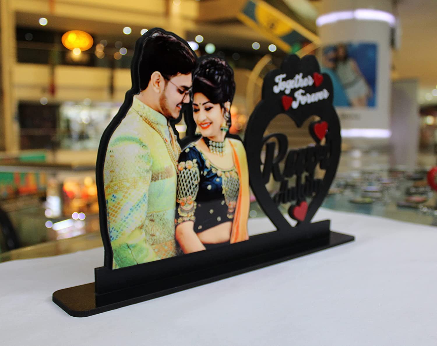 Personalized Gift MDF Cutout Photo Frame Standee Customized Gift with Your Photos