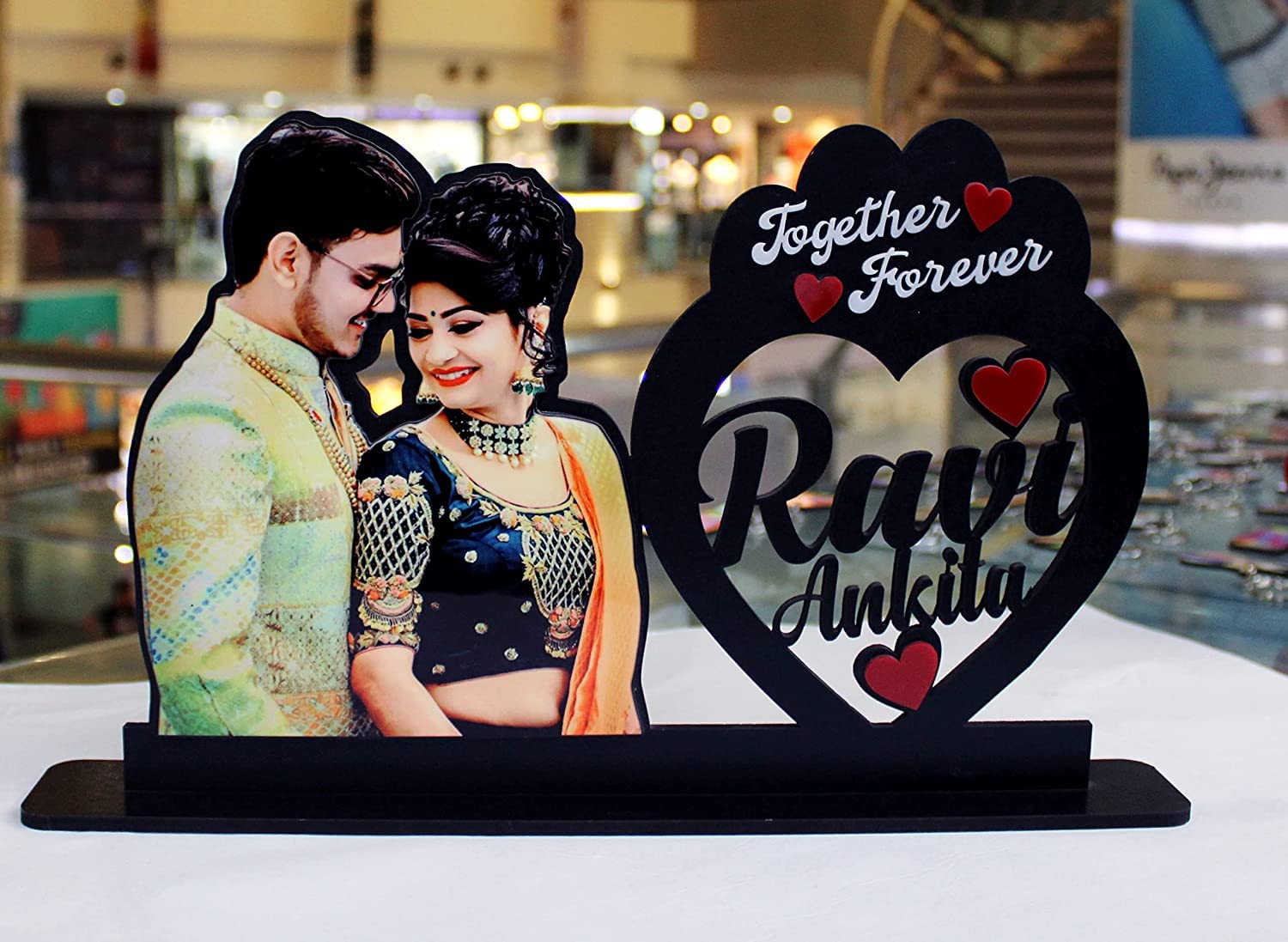 Personalized Gift MDF Cutout Photo Frame Standee Customized Gift with Your Photos