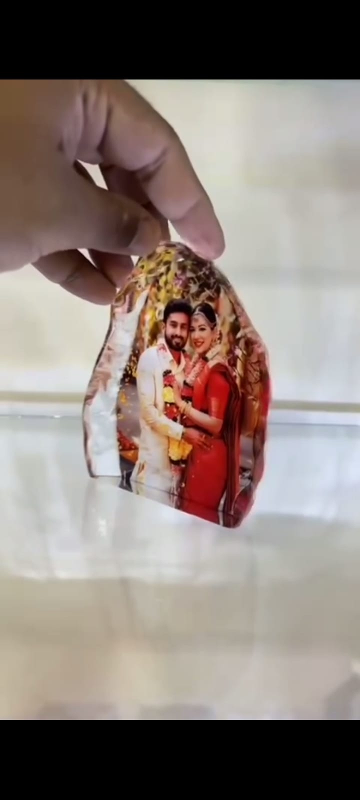 Premium feel Crystal look sublination printable standies Rs 850/940