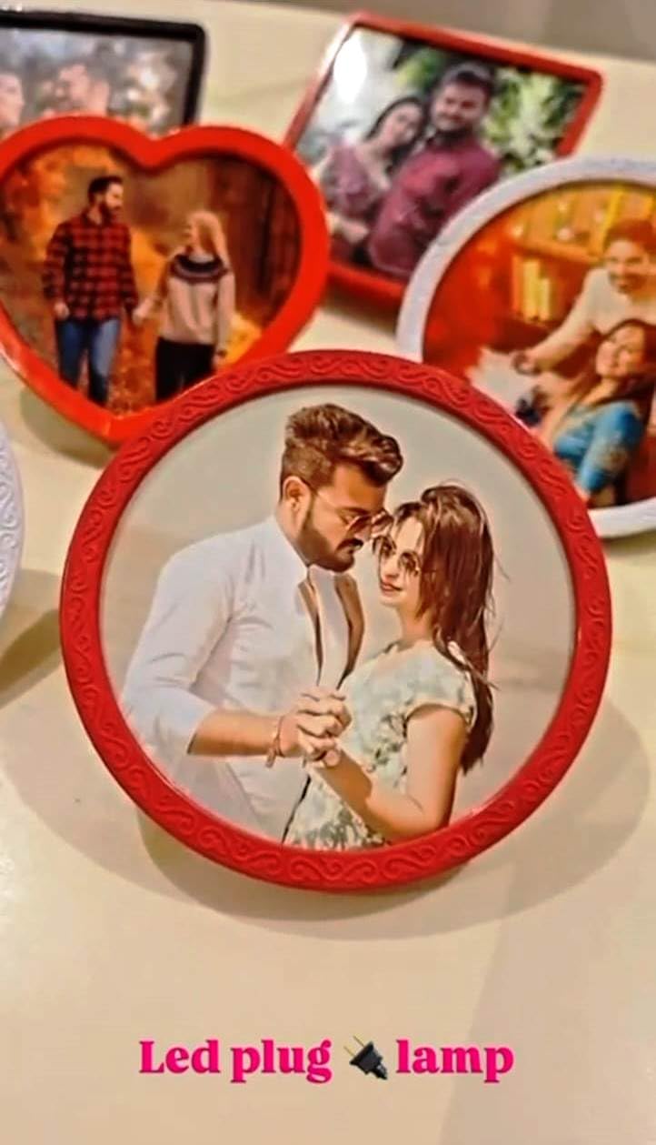 Personalized LED Photo Night Lamp