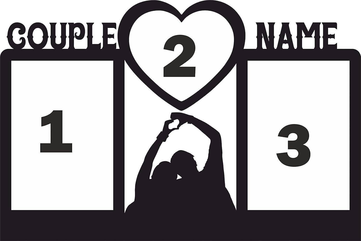 Apnagift Wood Table Photo Frame (Multicolor, 1 Photo(s), 7x11"inch)