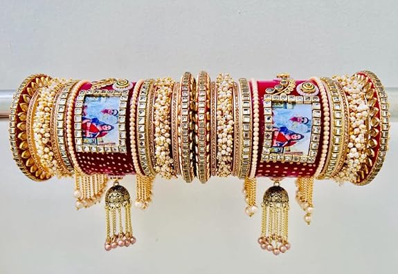 Wedding Customize Chuda Set Bridal Women Choora With Husband Image